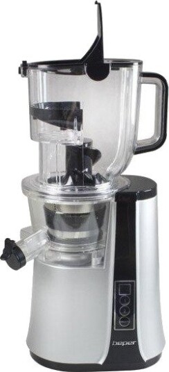 Beper 90422 Slow Juicer 200W - Rustfritt stål