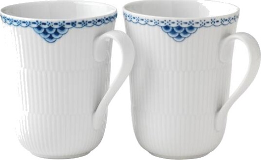 Royal Copenhagen  Prinsesse krus 33 cl 2 stk