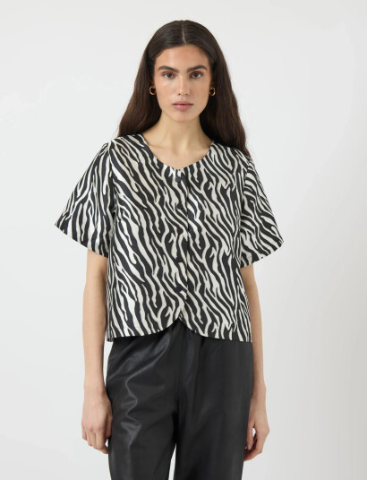 YAS Yaszema Ss Top - Ex - Black - 34