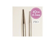 Drops Pro Rundpinner Messing 40cm 4.50mm / 15.7in US7