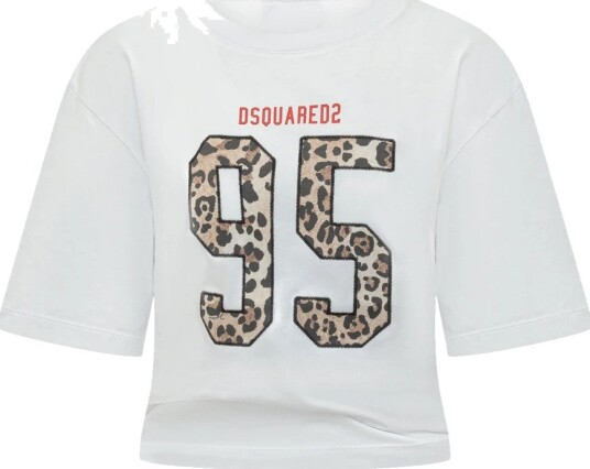 Dsquared2 Dame Topper Hvit M,