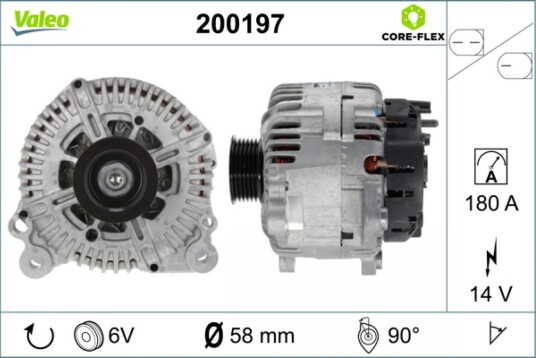 Dynamo VALEO 200197 Dynamo VALEO 200197