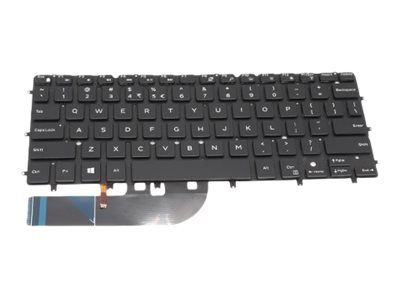 Dell - Erstatningstastatur For Bærbar Pc - Bakbelysning - Qwerty - Internasjonal Engelsk / Kanadisk Fransk - Oppusset - For Inspiron 14 5485, 15 55Xx, 54Xx, 54Xx 2-In-1 Latitude 3310 2-In-1, 3400 Dell Wyse 5470