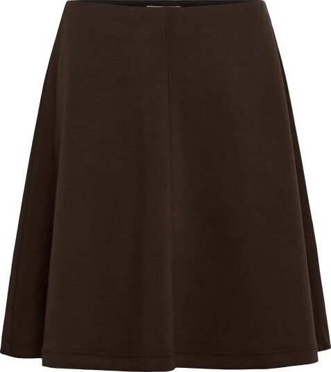 Soaked Slmarigold Skater Skirt CHOCOLATE BROWN XL