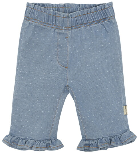 Hust And Claire Bukser Denim HCThea Dotty Blue Denim 2 år 92 Bukser bomull Blå