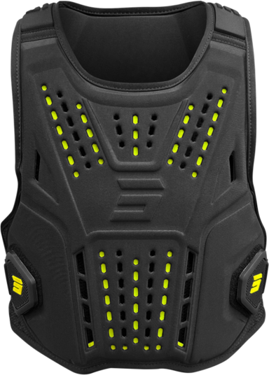 Shot Race Gear Kroppsbeskyttelsejakke Shot Body Armor Protector MX Svart