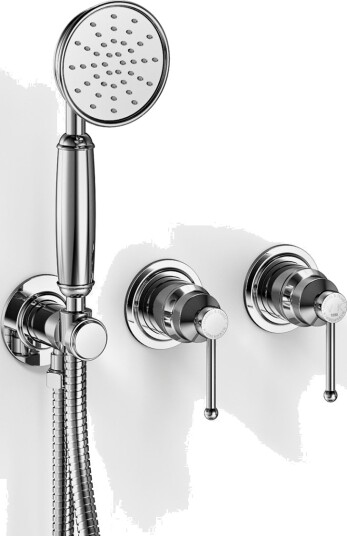 Hassel & Teudt HBR801 Chrome Dusjsett