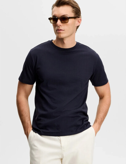 J. Lindeberg Sid Basic T Shirt Navy S J. Lindeberg Sid Basic T Shirt Navy S