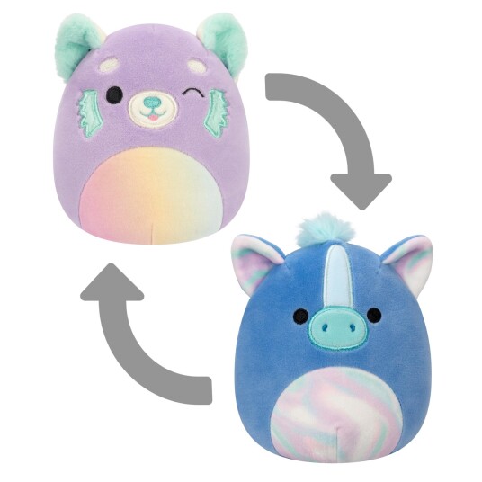 Squishmallows 13 cm P19 Flip A Mallows Lexis/Romano