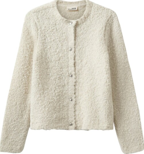 Sofie Schnoor Cardigan Strikk KyraSY Off White Sofie Schnoor 16 år (176) Cardigan Beige Hvit