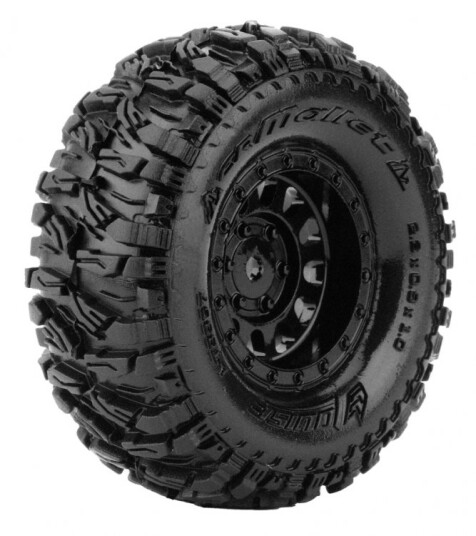 LouiseRC 3367VB Tire & Wheel CR-MALLET 1.0 Super Soft w/ Foams LouiseRC 3367VB Tire & Wheel CR-MALLET 1.0 Super Soft w/ Foams