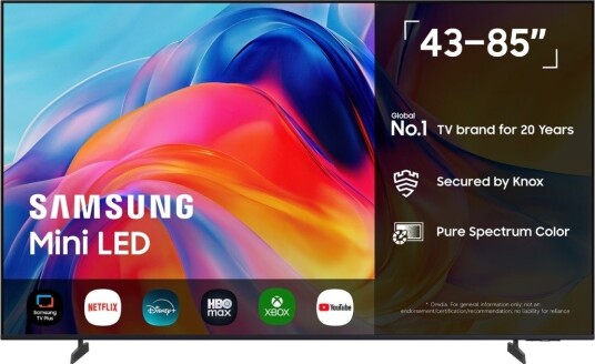 Samsung 85" 4K Mini LED TV 2026 TU85M73HBUXNA