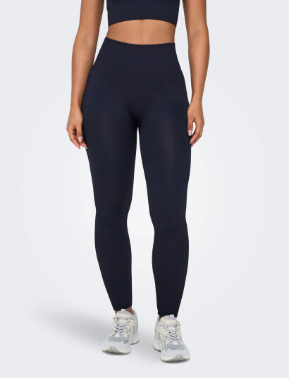 Only Play Onpjaia Life Hw Seam Tights Noos - Navy - S/M