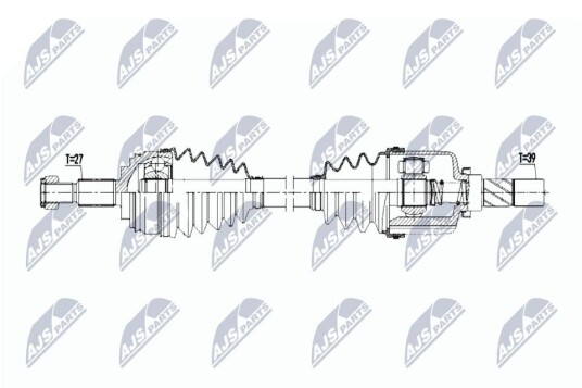 Nty Drivaksel NTY NPW RE 184