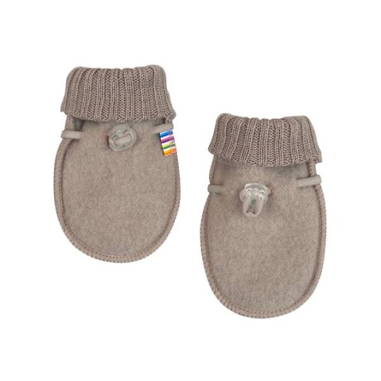 Joha Ullfleece Votter Til Baby, Sesame Melange Joha Ullfleece Votter Til Baby, Sesame Melange
