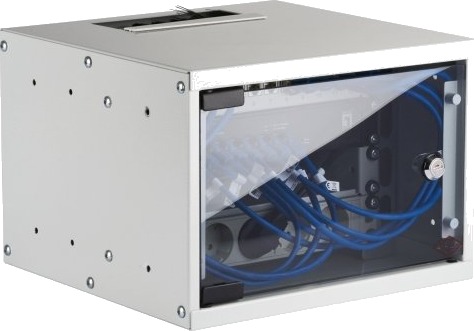 Efb Elektronik Wgb-1004Gr.30-Set1 Veggmonterbar Hylle 4U 30 Kg Grå Efb Elektronik Wgb-1004Gr.30-Set1 Veggmonterbar Hylle 4U 30 Kg Grå