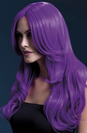 Fever Khloe Wig Neon Purple Fever Khloe Wig Neon Purple
