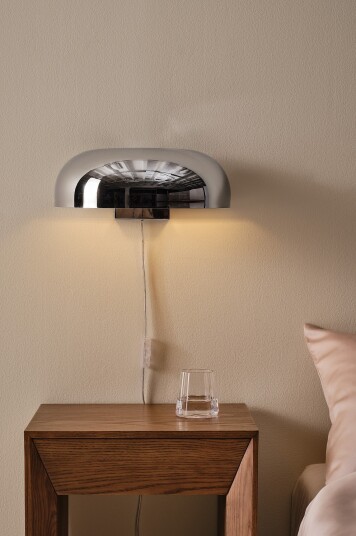 Jotex RAGGE vegglampe krom 2122592010 Jotex RAGGE vegglampe krom 2122592010