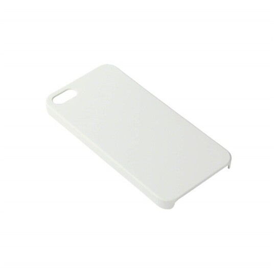 Gear Hardplast Mobildeksel for iPhone 5/SE Hvit - Beskyttende Skall