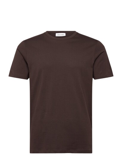 Enkel Studio Basic O Neck Tee S/S Brown XXL