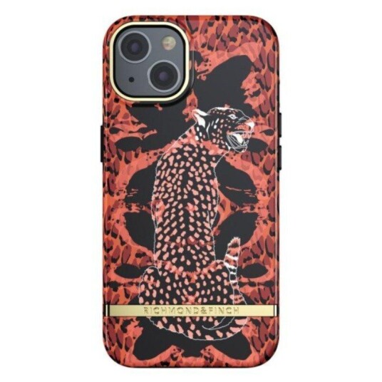 Richmond & Finch iPhone 13 Freedom Deksel - Amber Cheetah