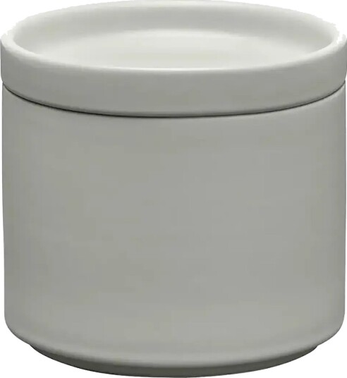 Blomus Storage Box S   9 Cm Ø 10 Cm   Pilar   Mirage Gray   Grey   Ø 10CM