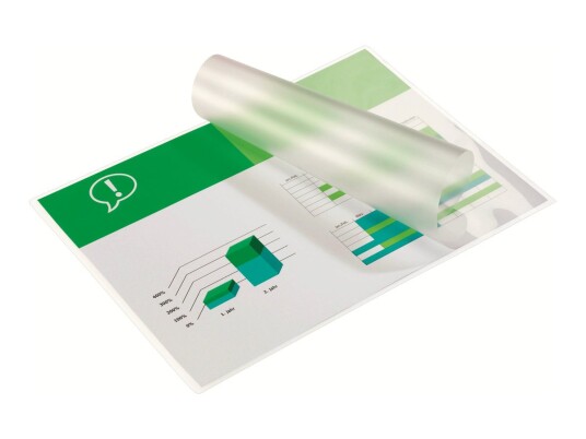 Gbc Document Laminating Pouch - 125 Mikroner - 100-Pack - Glanset - A7 74 X 105 Mm Lamineringspunger