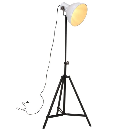 Gulvlampe 25 W hvit 61x61x90/150 cm E27 Gulvlampe 25 W hvit 61x61x90/150 cm E27