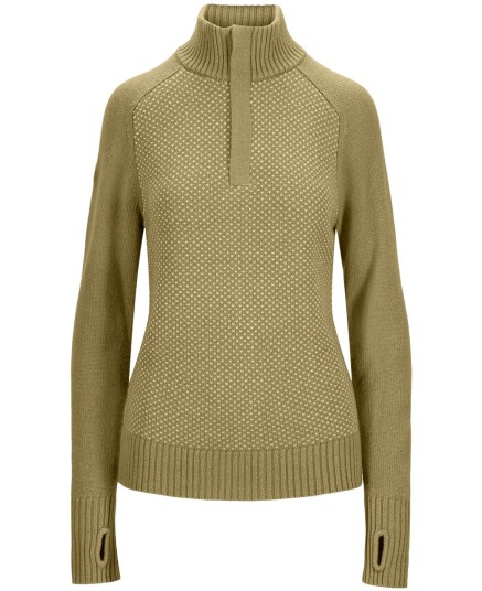 Tufte Wear W Robin Low Half Zip Khaki L