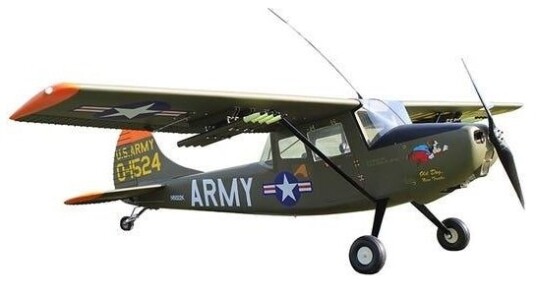 Seagull Cessna L-19A Bird Dog 2.5m 35-40cc ARF