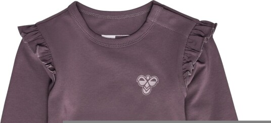 Hummel Body I/e HmlMini Frill Black Plum Hummel 1 år (80) Langermet Body Lilla Hummel Body I/e HmlMini Frill Black Plum Hummel 1 år (80) Langermet Body Lilla
