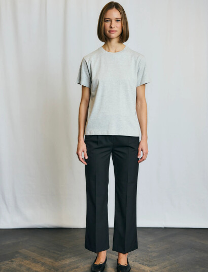 Bruun & Stengade Bs Luna T-Shirt - Grey - S