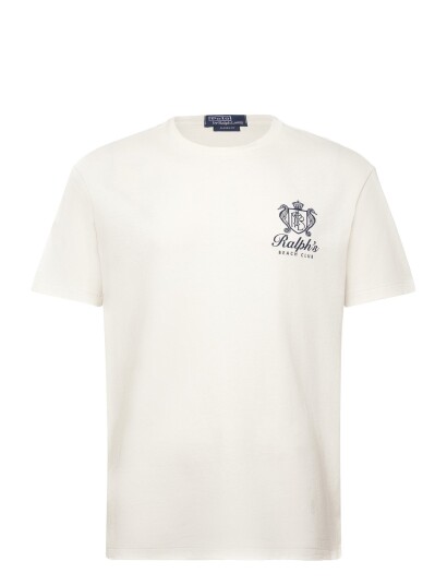 Polo Ralph Lauren Classic Fit Jersey Graphic T Shirt White XS