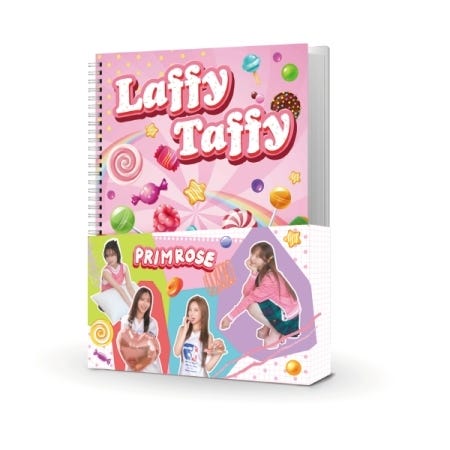 Primrose  Laffy Taffy  incl. 60pg Photobook, 3 Photocards + 3 Postcards  CD