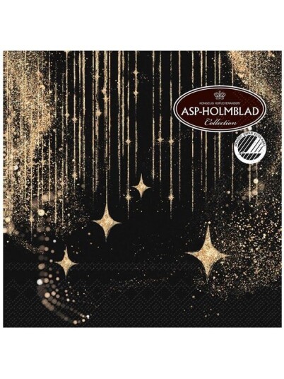 Asp Holmblad Servietter "New Year Night Sky"
