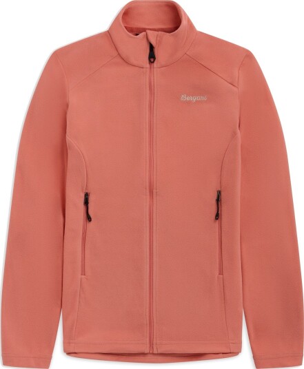 Bergans Finnsnes Fleecejakke Dame Light Weathered Red XS XS
