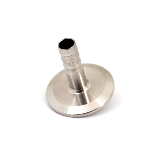1.5" til 13mm nippel  overgang Tri-Clamp 1.5 Inch Tri Clover with 13 Barb