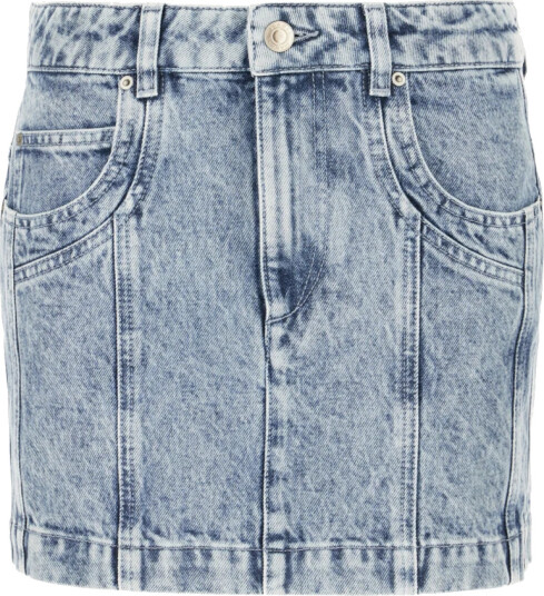 Marant étoile Dame Skjørt Blå M, Marant étoile Dame Skjørt Blå M,