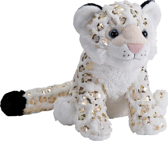 Wild Republic Folkins Kosedyr 30 cm Snøleopard