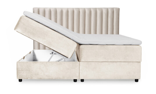 Soffadirekt DANVIK/PENNY 180 Sengepakke Fløyel Beige Soffadirekt DANVIK/PENNY 180 Sengepakke Fløyel Beige