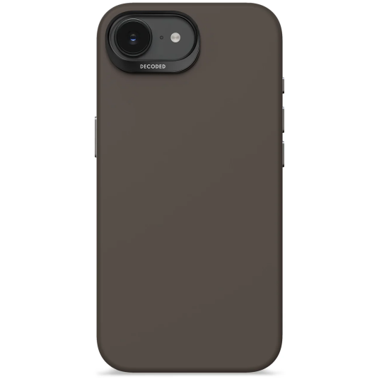 Decoded Backcover Silikondeksel til iPhone 16e   Charcoal