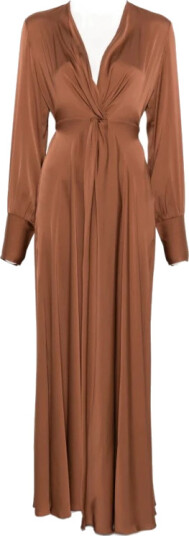 Silk95Five Dame Kjoler Brun S,