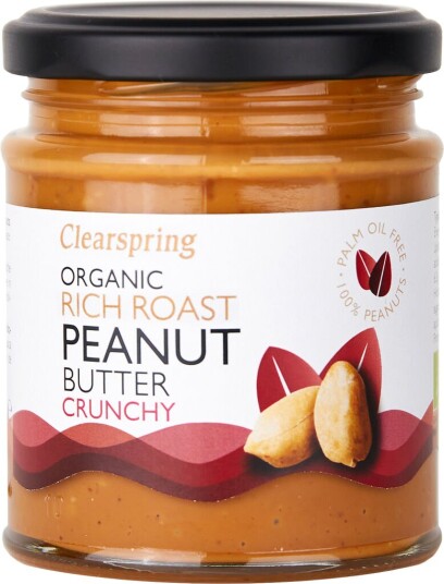 Clearspring Peanøttsmør Crunchy Ø - 170 g Clearspring Peanøttsmør Crunchy Ø - 170 g