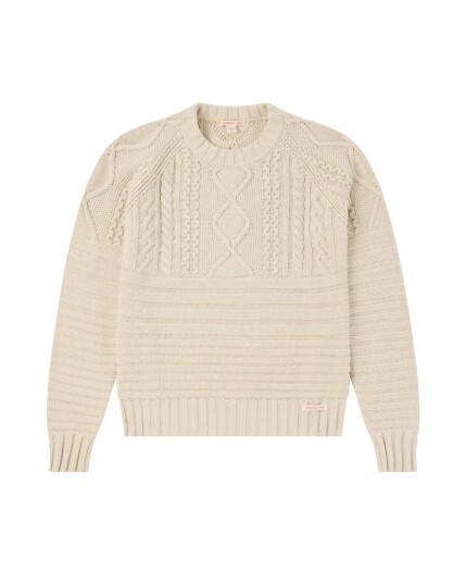 Amundsen Sports Old Salt Sweater Dame Natural S
