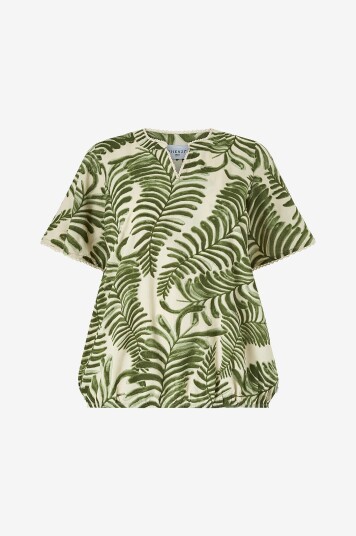 Zhenzi Bluse Zh macy 834 blouse S/s Grønn