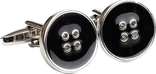 edd. Edd. Cufflinks - BUTTON BLACK - One Size