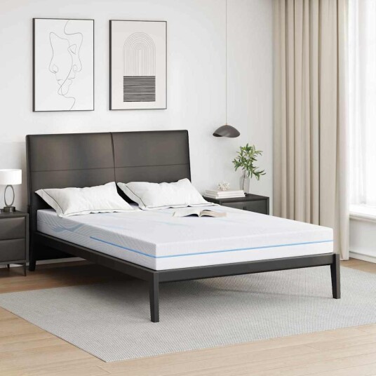 vidaXL Madrass Medium fast 140 x 200 cm Hvit vidaXL Madrass Medium fast 140 x 200 cm Hvit