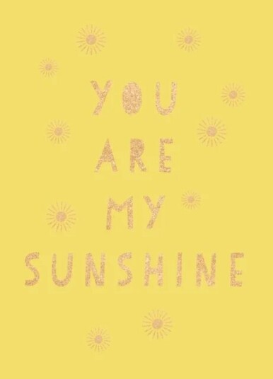 You Are My Sunshine Av Summersdale Publishers