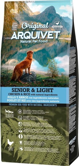 Arquivet tørrfôr Senior Original Dog & Light Kylling 2 x 12 kg