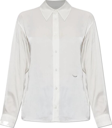 Zadig & Voltaire Dame Bluser & Skjorter Hvit L, Zadig & Voltaire Dame Bluser & Skjorter Hvit L,